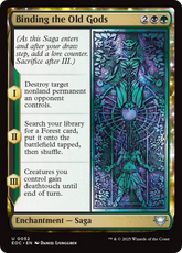 Aprisionar os Antigos Deuses / Binding the Old Gods - Magic: The Gathering - MoxLand